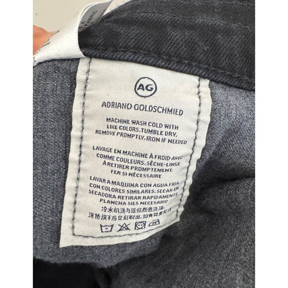 Adriano Goldschmied Ex boyfriend slouchy slim jeans black sz 30 - Picture 10 of 10